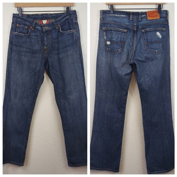 Lucky Brand Denim - Vintage Lucky Brand Easy Rider Button Front 5 Pocket Denim Jean  Sz 8/29